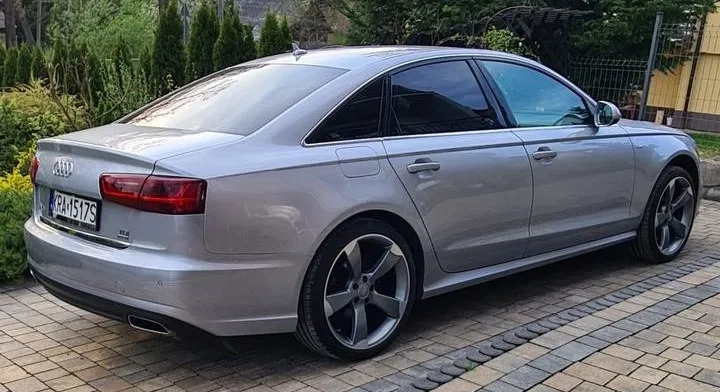 Audi A6 cena 75500 przebieg: 214000, rok produkcji 2015 z Krzeszowice małe 154